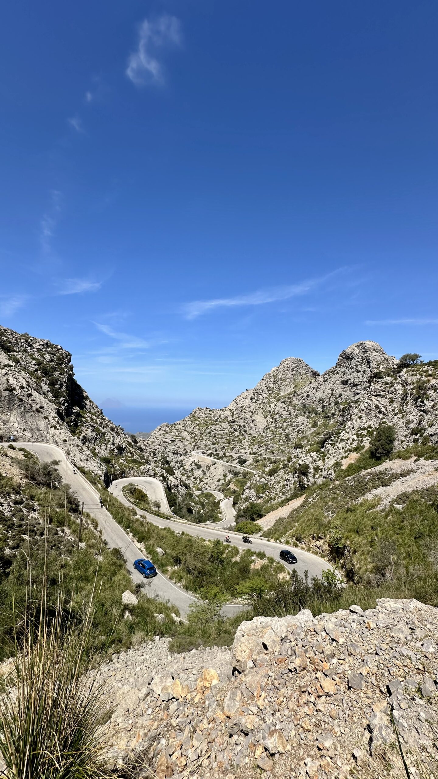 Descente cycliste de Sa Calobra à Majorque
